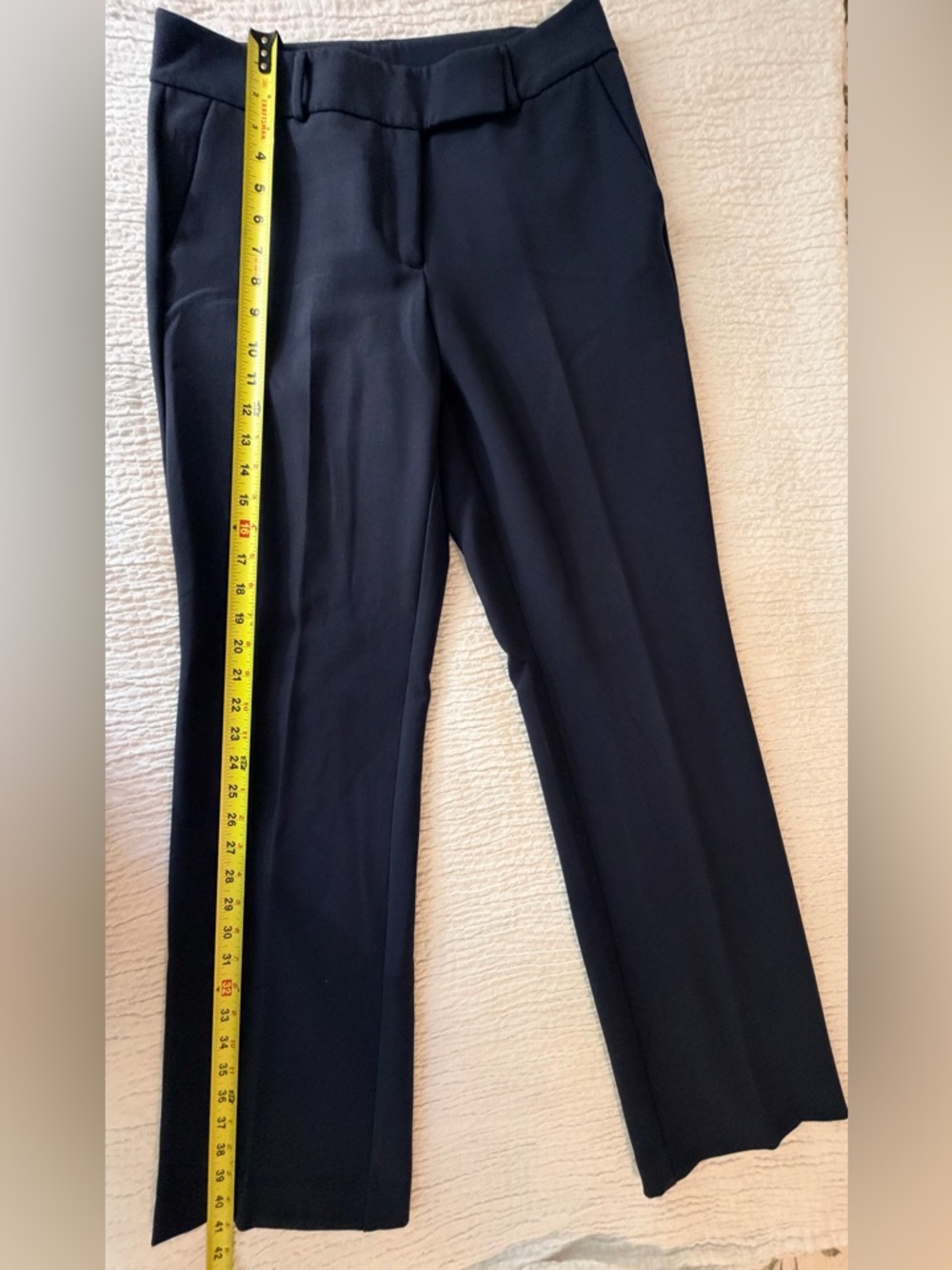 Ann Taylor Navy Curvy Trousers - Picture 8 of 8